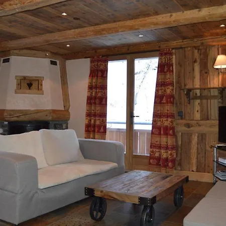 Bosset Style Chalet Bien Equipe Avec Cheminee Apartment *